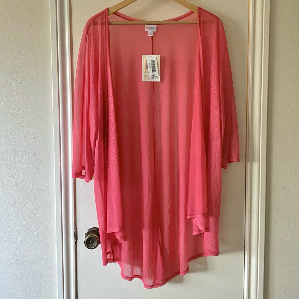 Sheer Paisley Lularoe Lindsay Coverup